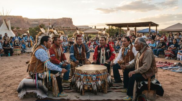 Où découvrir les traditions musicales des Amérindiens aux États-Unis?